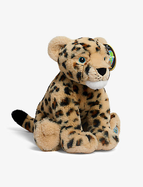 FAO PLUSH: Plant Love leopard soft toy 30cm