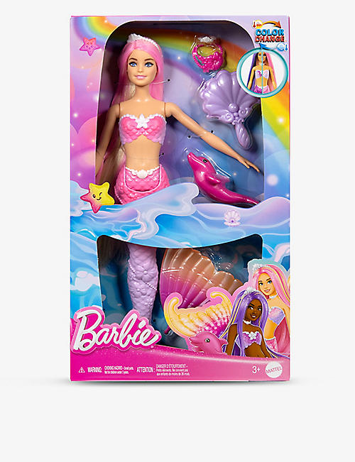BARBIE: Malibu Colour Change Mermaid doll 35cm