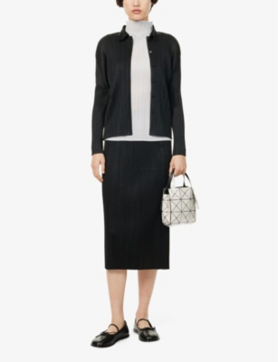 Shop Issey Miyake Pp M Skirt In Black