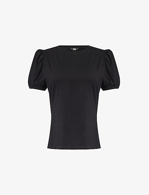PAIGE: Matcha cotton-jersey T-shirt