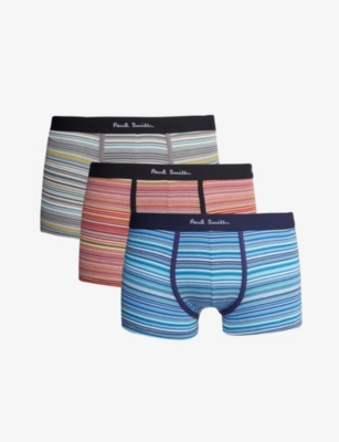Paul Smith - Three-Pack Stretch Modal-Jersey Boxer Briefs - Multi Paul Smith
