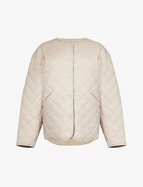 TOTEME: Quilted relaxed-fit organic-cotton jacket
