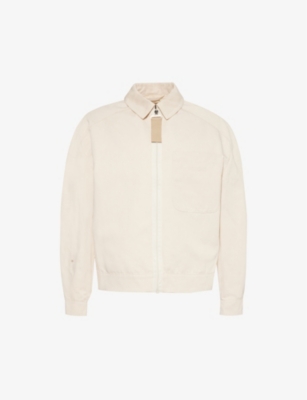 JACQUEMUS: Le Blouson Linu boxy-fit cotton and linen-blend jacket