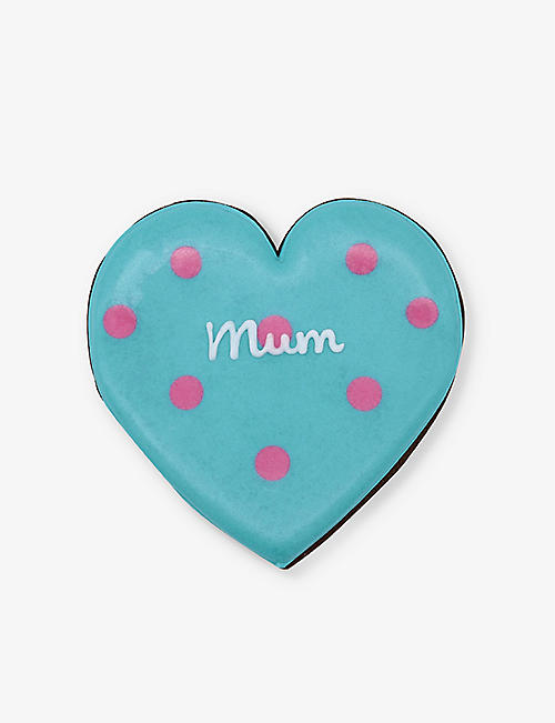 BISCUITEERS: Mother's Day Heart hand-iced biscuit 30g
