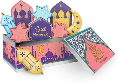BISCUITEERS: Eid Mubarak Celebration iced biscuits 120g