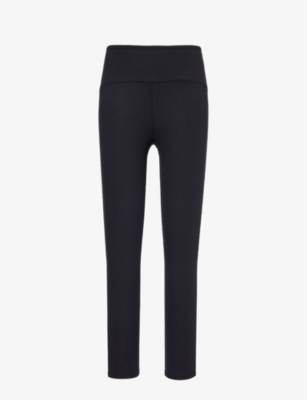 ADANOLA - Yoga flared-leg high-rise stretch-woven leggings