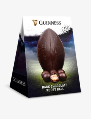 GUINNESS: Rugby Ball dark chocolate Easter egg 220g