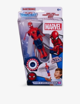 POCKET MONEY: Flying Heroes Hover n' Spin Spider-Man figure 15cm