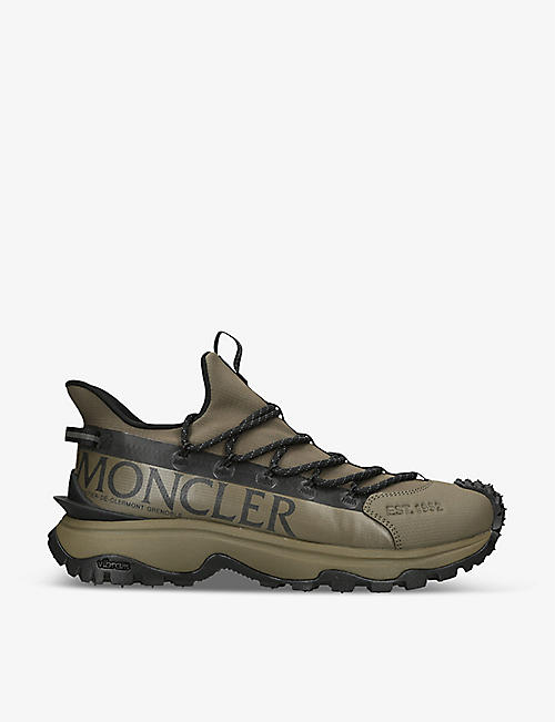 MONCLER: Trailgrip Lite 2 panelled stretch-nylon low-top trainers