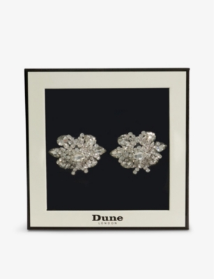 DUNE: Soulmates bridal crystal-embellished metal shoe brooch