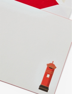 SMYTHSON: Postbox correspondence cards pack of 10