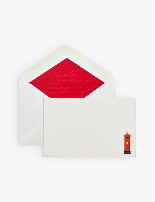 Postbox correspondence cards pack of 10