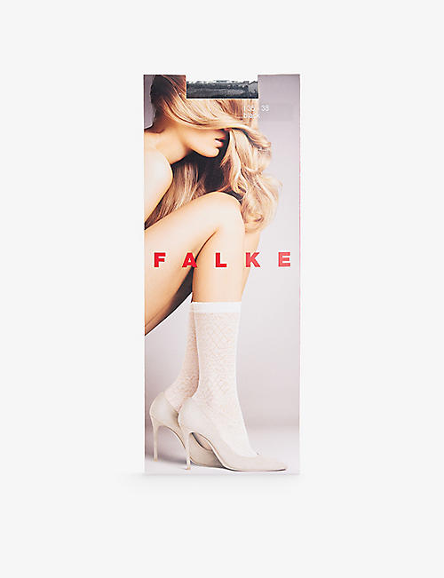 FALKE: Ultra Romantic stretch-woven socks