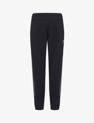 GYMSHARK: Rest Day logo-embroidered stretch-cotton jogging bottoms