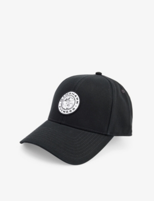 GYMSHARK: Legacy brand-patch cotton baseball cap