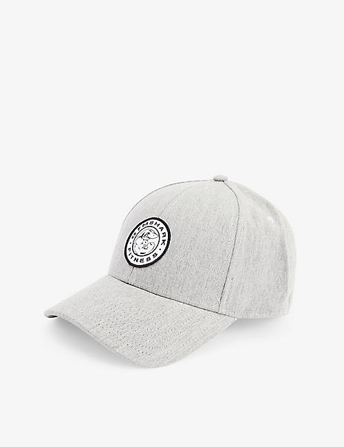 GYMSHARK: Legacy brand-patch cotton baseball cap