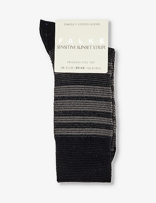 FALKE: Sensitive Sunset Stripe knitted socks