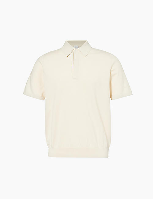 PAUL SMITH: Contrast-placket regular-fit cotton-knit polo shirt