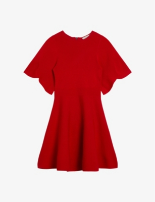 Ted baker best sale fluted sleeve dress