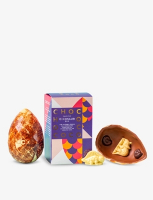 CHOCOCO: Chococo Dinosaur 47% milk chocolate Easter egg 175g