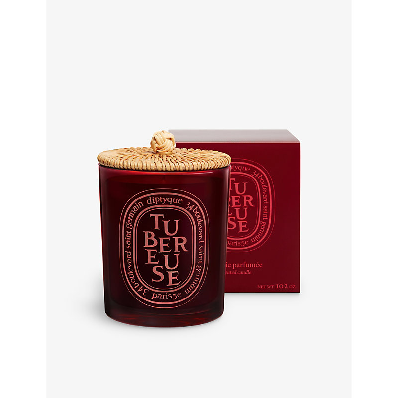 Shop Diptyque Tubereuse With Lid Limited-edition Scented Wax Candle