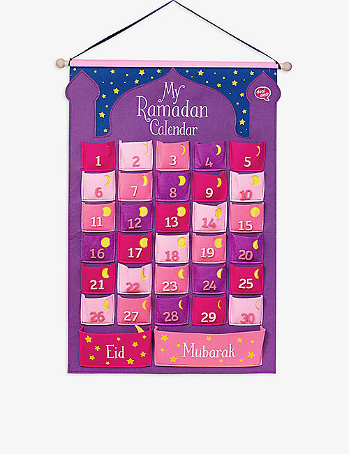 DESI DOLLS: My Ramadan felt hanging calendar 75cm