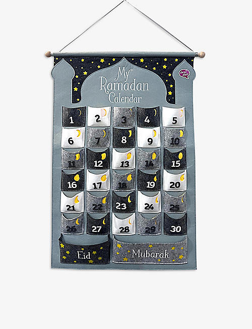 DESI DOLLS: My Ramadan felt hanging calendar 75cm