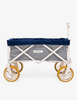 BUSINESS & PLEASURE CO.: Lauren's stripe-pattern beach cart