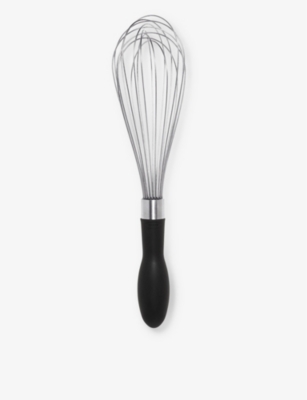 Oxo Good Grips 11' Balloon-shape Steel And Silicone Whisk In Silver/black