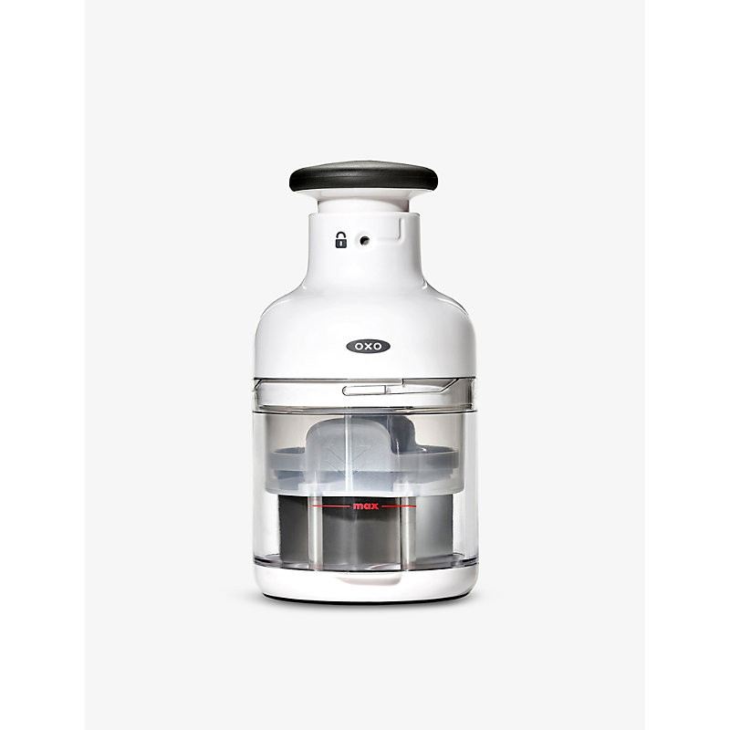 Oxo Good Grips Stainless-steel Food Chopper In White/black