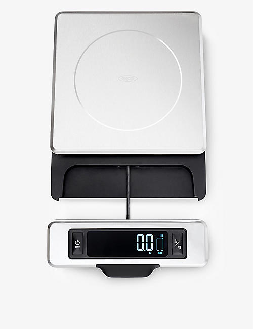 OXO GOOD GRIPS: Steel Scale pull out display weighing scales