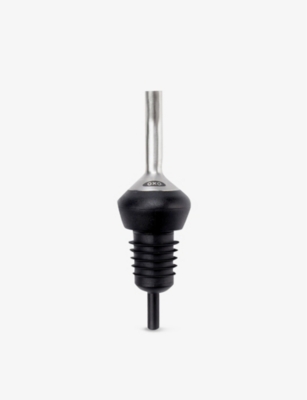 Shop Oxo Good Grips Black/silver Stainless-steel Shot Pourer