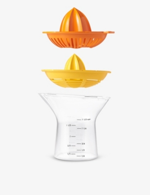 Shop Oxo Good Grips 2-in-1 Citrus Juicer In Orange