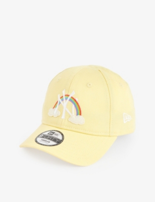 NEW ERA: 9FORTY rainbow-embroidered woven baseball cap 2-4 years