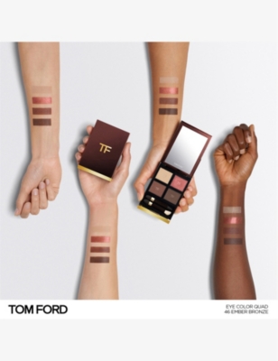Shop Tom Ford Eye Colour Quad Crème Eyeshadow Palette 10g In Ember Bronze