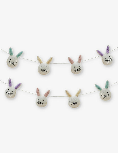 GINGER RAY: Bunny felted bunting 150cm