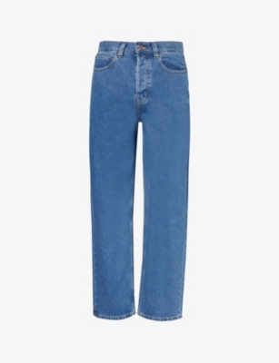 Dickies Mens Classic Blue Thomasville Regular-fit Straight-leg Jeans