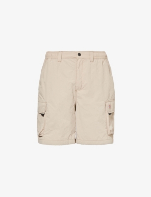 Dickies Mens Sandstone Jackson Flap-pocket Shell Shorts