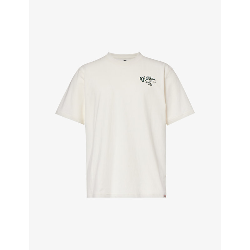 Dickies Mens Cloud Raven Logo-print Regular-fit Cotton-jersey T-shirt