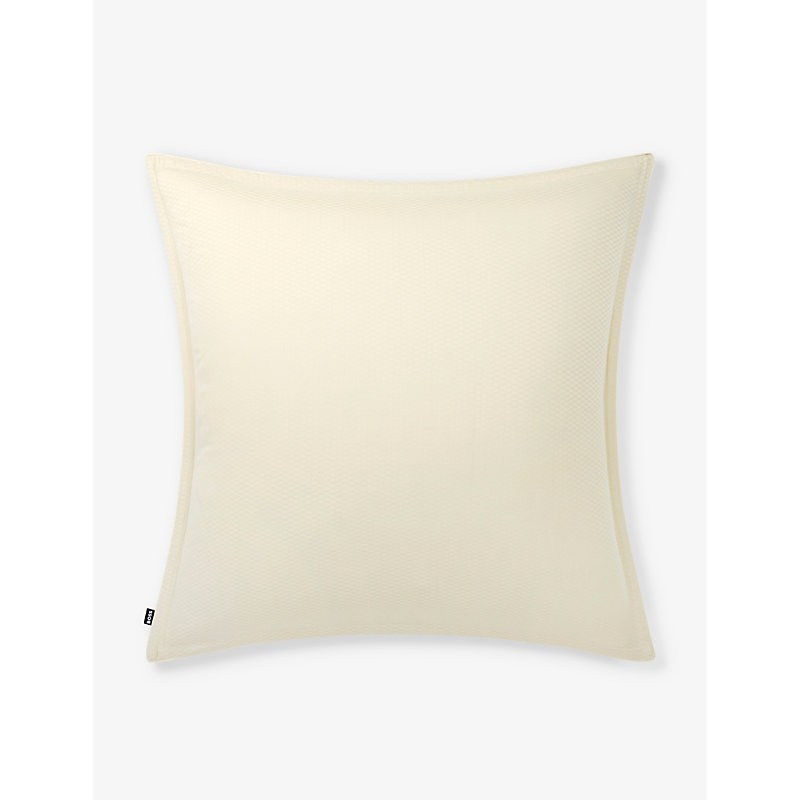 Hugo Boss Boss Almond Loft Almond Tonal-piping Cotton Pillowcase 65cm X 65cm