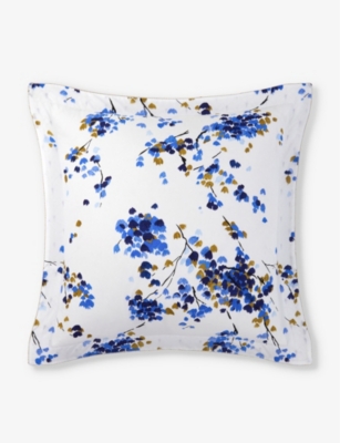 Yves Delorme Multicoloured Canopee Floral-print Organic-cotton Oxford Pillowcase 65cm X 65cm