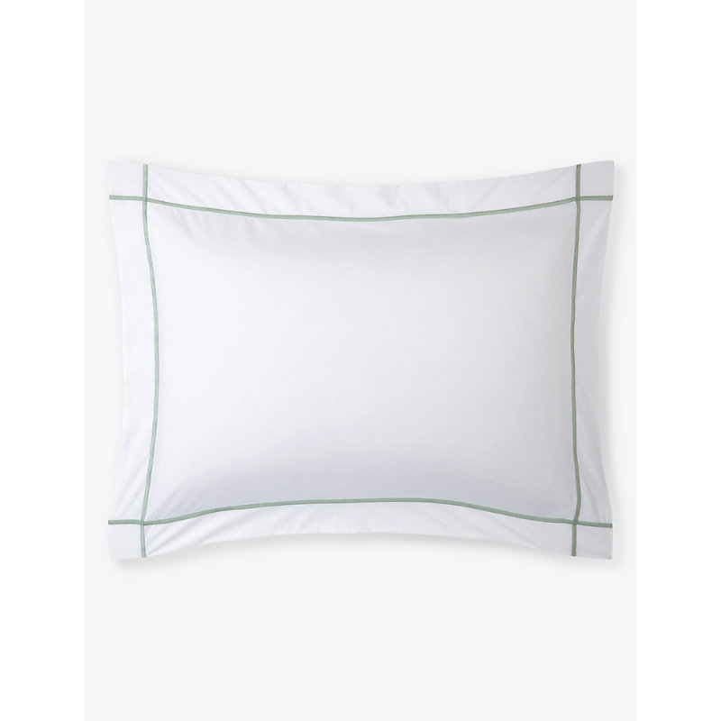 Yves Delorme Veronese Athena Organic-cotton Oxford Pillowcase 50cm X 75cm