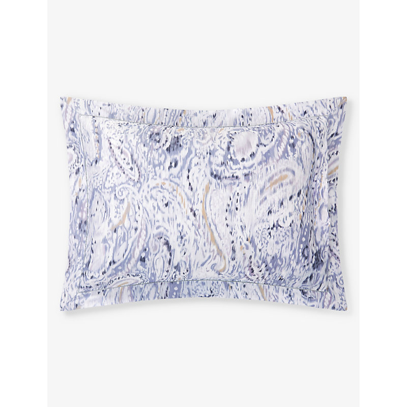 Ralph Lauren Home Multicoloured Lorelai Abstract-print Cotton Oxford Pillowcase 50cm X 75cm
