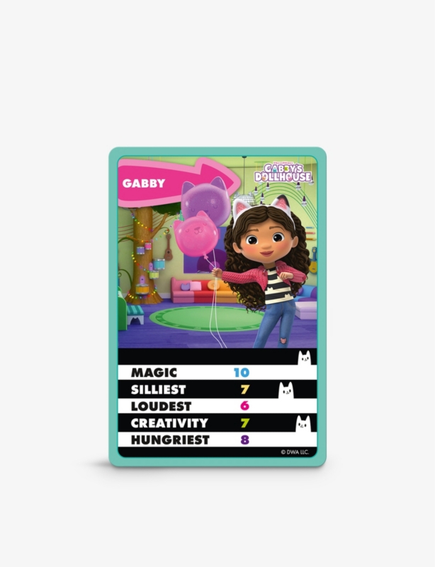 Gabby's Dollhouse Top Trumps cards