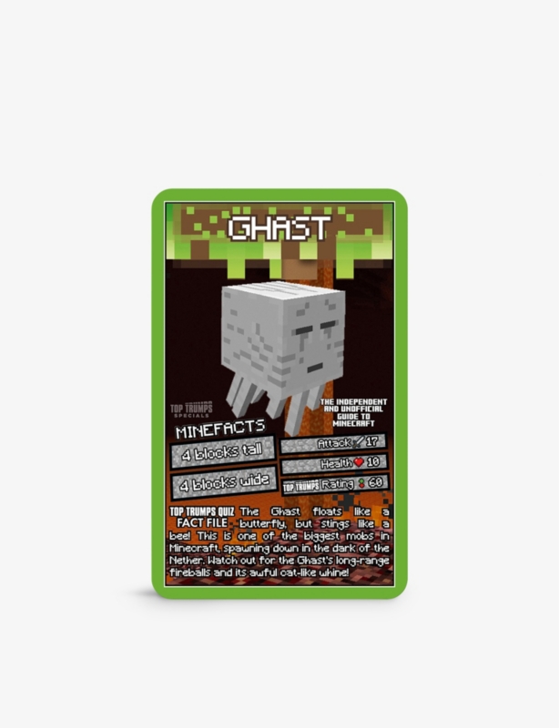 Minecraft Top Trumps cards