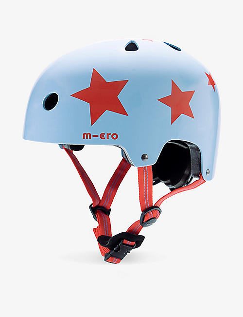 MICRO SCOOTER: Micro star-print medium helmet