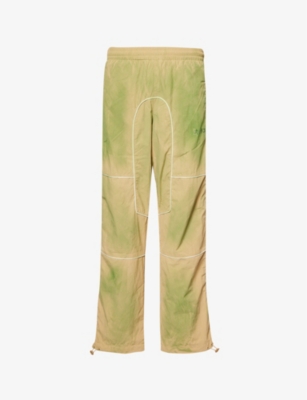 KIDSUPER: Gradient Tech high-rise relaxed-fit straight-leg woven trousers