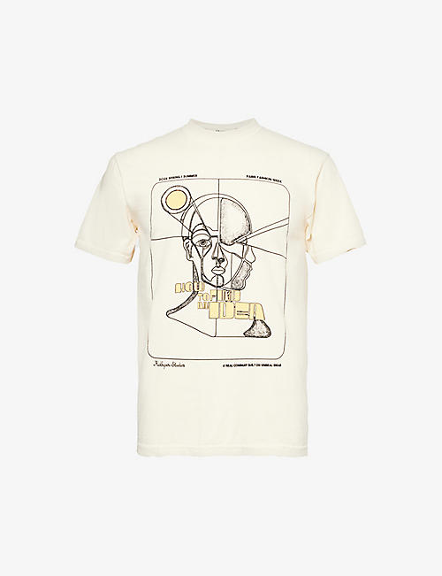 KIDSUPER: Idea graphic-print cotton-jersey T-shirt