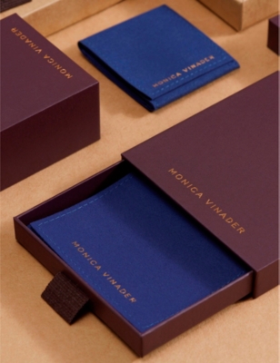 MONICA VINADER: The Wave 18ct yellow gold-plated vermeil sterling-silver pendant necklace