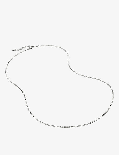 MONICA VINADER: Open Link sterling-silver necklace